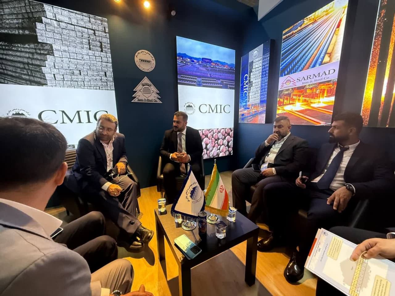 نماینده فولادین ایران در نمایشگاه بین‌المللی صنعت ساختمان و سرمایه‌گذاری بغداد – جمهورآنلاین