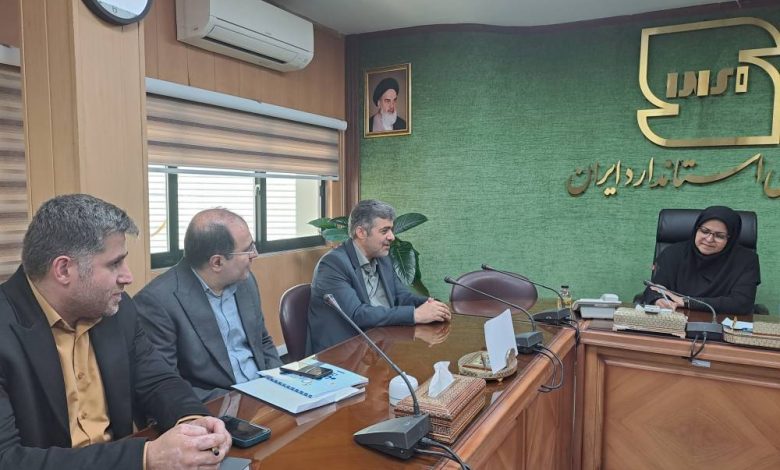 دیدار رئیس مرکز آمار ایران با رئیس سازمان ملی استاندارد