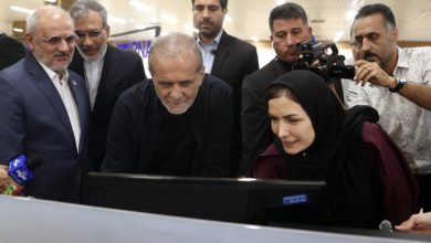 حضور سرزده رئیس‌جمهور در خبرگزاری ایرنا