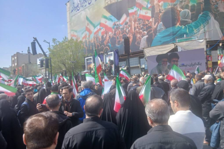 تشییع پرشور و حماسه شهیدان لاریجانی، سلیمانی و شهدای ناو دنا