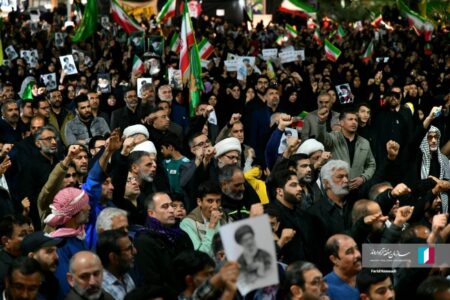 خروش اروند در عزای رهبر شهید انقلاب
