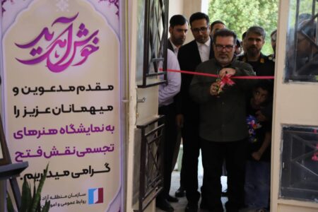 افتتاح نمایشگاه هنرهای تجسمی «نقش فتح» به مناسبت سوم خرداد در خرمشهر