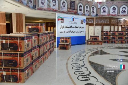 آغاز توزیع ۱۰۰ کولر در مدارس آبادان و خرمشهر با حمایت سازمان منطقه آزاد اروند