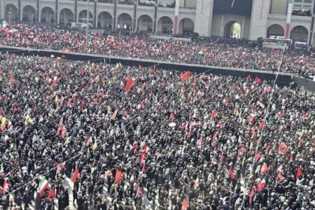تشییع قائد شهید، نمایش اقتدار جهانی ایران و پایان توهمات آمریکا و صهیونیست‌هاست