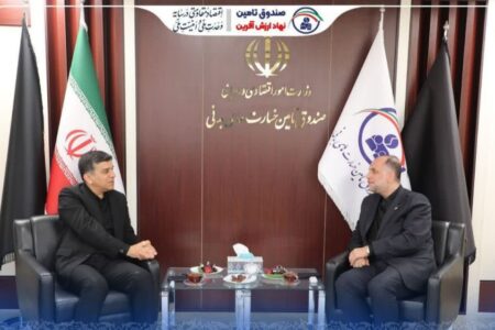 دیدار مدیر صندوق تأمین خسارت‌های بدنی با مدیرعامل شرکت بیمه معلم